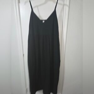 a new day Black V-Neck Top